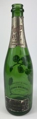 1975 Perrier-Jouet Fleur De Champagne France Empty Bottle Hand Painted Vintage