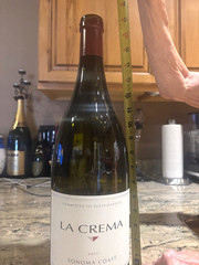 RARE 2022 3 Liter LA CREMA SONOMA PINOT EMPTY WINE BOTTLE & CORK