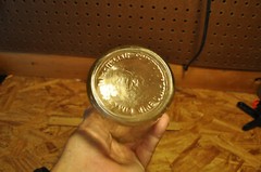 Vintage 4/5s qt Morgan David Wine Bottle, Screw top, No Label. see Pictures