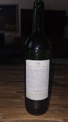 Chateau Mouton Rothschild Pauillac 1995 Empty Bottle No Cork