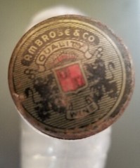 Ambrose Co. Screw Cap 4/5 Pint Wine Bottle