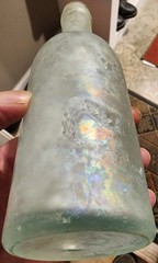 Opalized Frosted green Early 1920 Consumers New Orleans La.