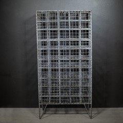 Antique 50 Bottle French Wine Cage c.1930-1940