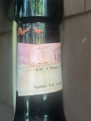 Jeroboam Double Magnum 3L Empty Wine Bottle Monsanto Chianti 1988 18&Prime;tall