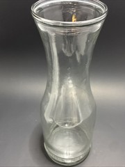 Vintage Paul Masson Glass Wine Carafe 10 3/4 » tall – Clear-Embossed Lettering