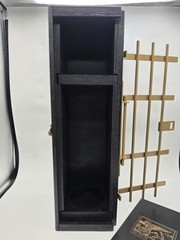 Del Dotto Napa Valley- « The Beast » Empty Wood Wine Box For A Single Bottle