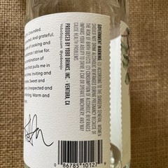 Licor-Empty-4 Bottles/Soju Aperitif @ Kristen Kish(EARTH SHINE SeOUL BLISS)