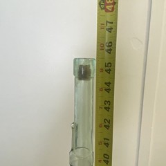 Vintage Gori Gori Chianti Rifle Bottle 3L Green Glass Italy 1960s 45.5 In Tall