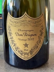 3x Dom Pérignon Millesime Champagne Vintage 2012 1.5L empty bottle