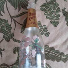 Empty Wine Bottle Belle Epoque Rose Champagne 1989