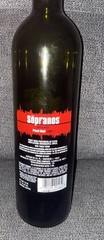 2007 The Sopranos Chianti Empty Wine Bottle