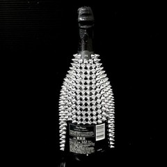 Dom Perignon P2 Studs Decoration Empty Bottle Color Silver Togemand Toge-mand