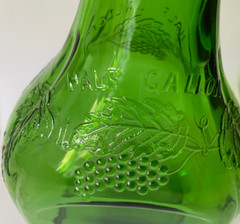 Vintage MARGO WINE COMPANY Philadelphia PA GREEN Half Gallon Bottle DURAGLASS