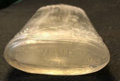 antique frisco wine co a36 4/5 pint bottle