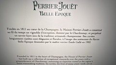 PERRIER-JOUET BELLE EPOQUE CHAMPAGNE GIFT BOX Empty Bottle 2 Flutes 2004