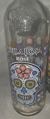 Stella Rosa Limited Edition Rose&rsquo; Empty Wine Bottle Sugar Skull 15 3/4&Prime; Tall