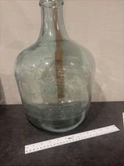 Vidrios San Miguel Large 3 1/2 Gallon Glass Cabernet Wine Carboy Jug 9 Lbs
