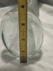 Vintage CEVIN Glass Fish Bottle 75CL3 Chianti Wine Bottle Decanter 13&Prime;