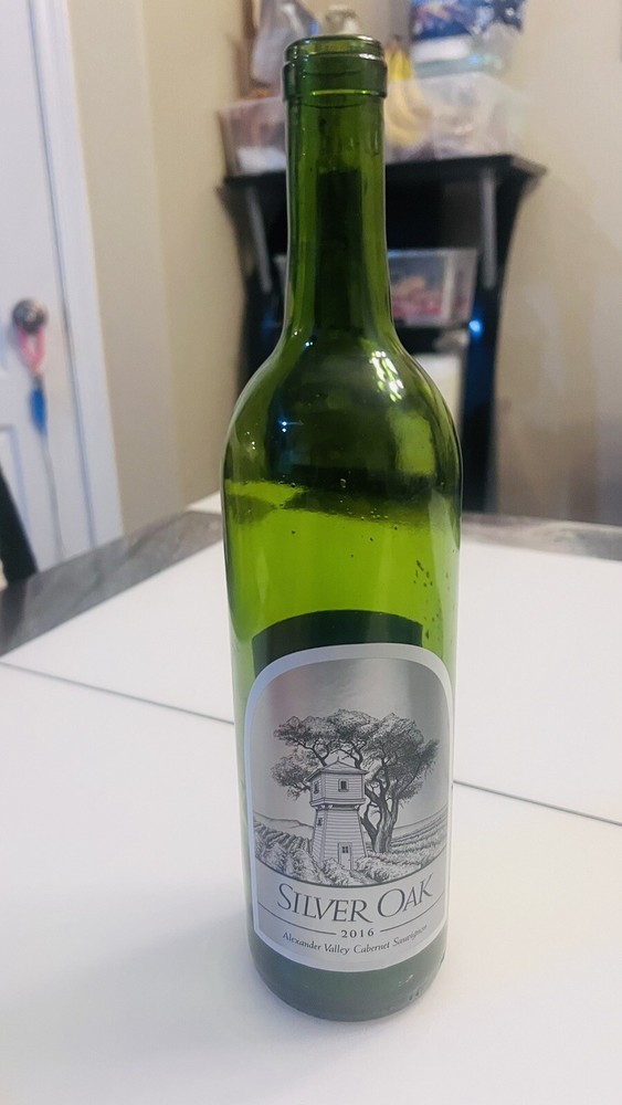 Silver Oak 2016 Alexander Valley Cabernet Souvignon Bottle(empty) No Cork