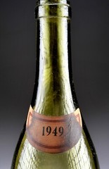 Empty Bottle Jean Lambertin 1949 Red « Beaujolais » Wine Bottle (#1)