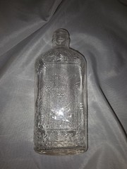 Vintage Garrett American wines half pint wine bottle 7 Inches