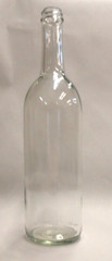 LOT OF 12 FastRack – W5 Wine Bottles – Bordeaux Liquor Bottles – Clear – 750 ml