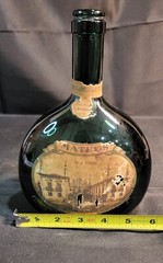 Mateus Green Glass Wine Bottle Product Of Portugal So Grape Stamp U.S. Forces