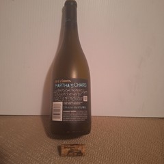 Empty 19 Crimes Martha&rsquo;s Chard 2021 Wine Bottle With Cork