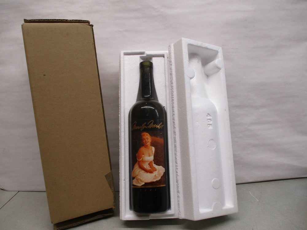 2001 Marilyn Merlot Wine Empty