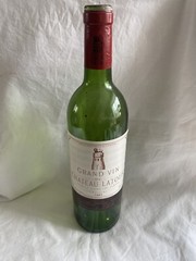 Grand Vin de Chateau Latour Pauillac 1981 Empty French Wine Bottle~Rare (WA4812)