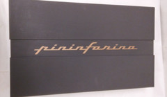 Pininfarina Wine Empty Corked Bottles Display *Display Storage Box ONLY* NOS