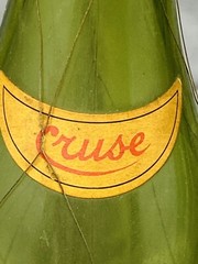 Wine Bottle Beaujolais Cruse 1961 Unopened Dummy Empty 65th Birthday Gift Unique