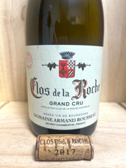 Domaine Armand Rousseau Clos de la Roche Empty Bottle 2017 with cork