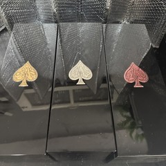 3 Ace Of Spades (BOX SET) W/ EMPTY bottles- Green And Silver Bottles!
