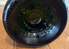Vintage Dom Perignon Dummy Glass Champagne Bottle Wine SEALED 14.5” x 5” ~4lbs