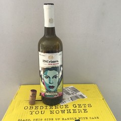 EMPTY 19 CRIMES BRIDE OF FRANKENSTEIN Box AND Empty Bottle Glows IN the Dark