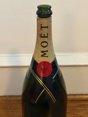 EMPTY Moët & Chandon Champagne Bottle 1.5L Magnum No Cork