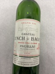 1989 CHATEAU LYNCH BAGES, GRAND CRU CLASSE PAUILLAC, FRANCE