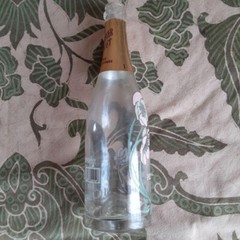 Empty Wine Bottle Belle Epoque Rose Champagne 1989