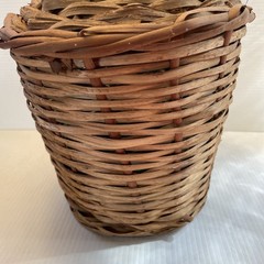 Vtg Wicker Wrapped Demijohn De Muller Spain Green Glass Wine Bottle 12.5”h x 8”w