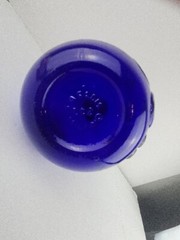 Vintage Casadis Milano Cobalt Blue « Jus De Fruits » Glass Jug-2 Liter