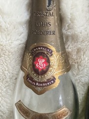 Set Of 2 Dom Perignon 2008, LOUIS ROEDERER 2014CRISTAL CHAMPAGNE, Empty Bottles