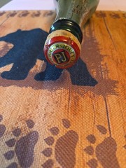 Vintage 1976 « Empty » Perrier Jouet Epernay-france Bottle With Cork..