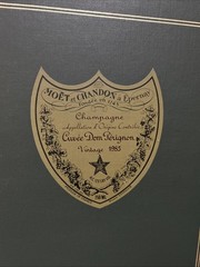 1985 Dom Perignon Champagne Box RARE Vintage EMPTY Collector