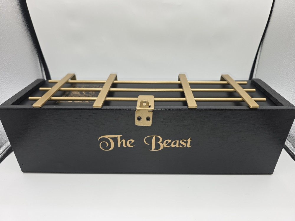 Del Dotto Napa Valley- « The Beast » Empty Wood Wine Box For A Single Bottle