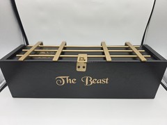 Del Dotto Napa Valley- « The Beast » Empty Wood Wine Box For A Single Bottle