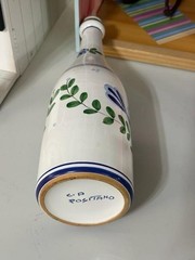 c. a. positano Italian Handpainted bottle set of 3