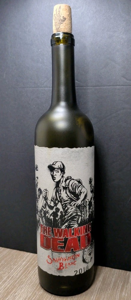 “The Walking Dead” Blood Red Blend Empty Wine Bottle 750ml 2016