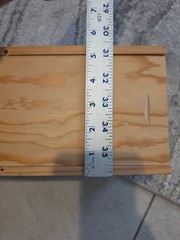 Cartier Cuvee Champagne Wooden Collectors Box Imported From France BOX ONLY!!