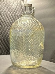 Vintage Italian Swiss Colony California 1950&rsquo;s Glass Gallon Wine Bottle Empty
